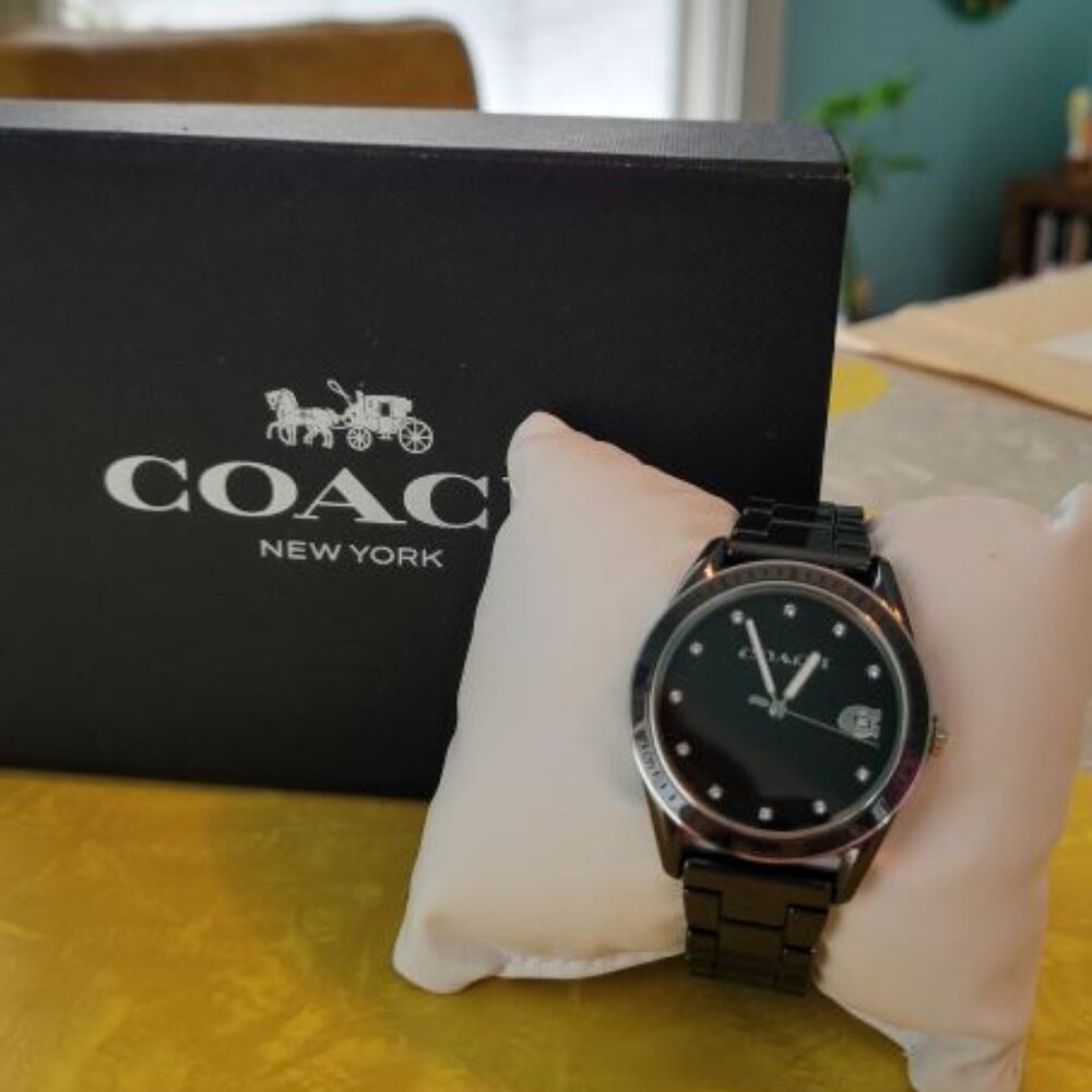Coach Preston Women's Watch in Black